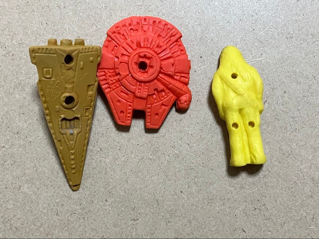 難あり　スターウォーズ　消しゴム　9種類