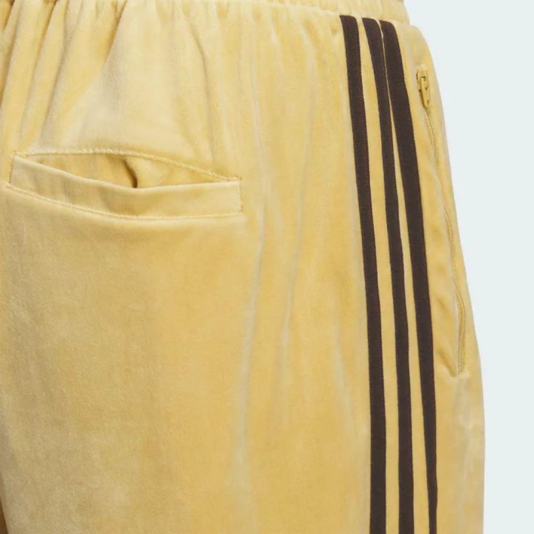 adidas ベロア トラックジャケット パンツ 上下 セットアップ L