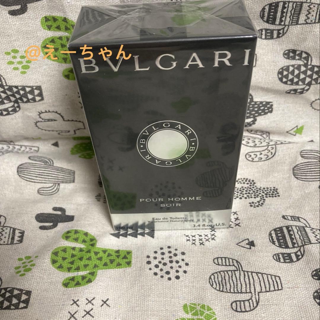 新品 ブルガリ プールオム ソワール オードトワレ EDT香水 100ml