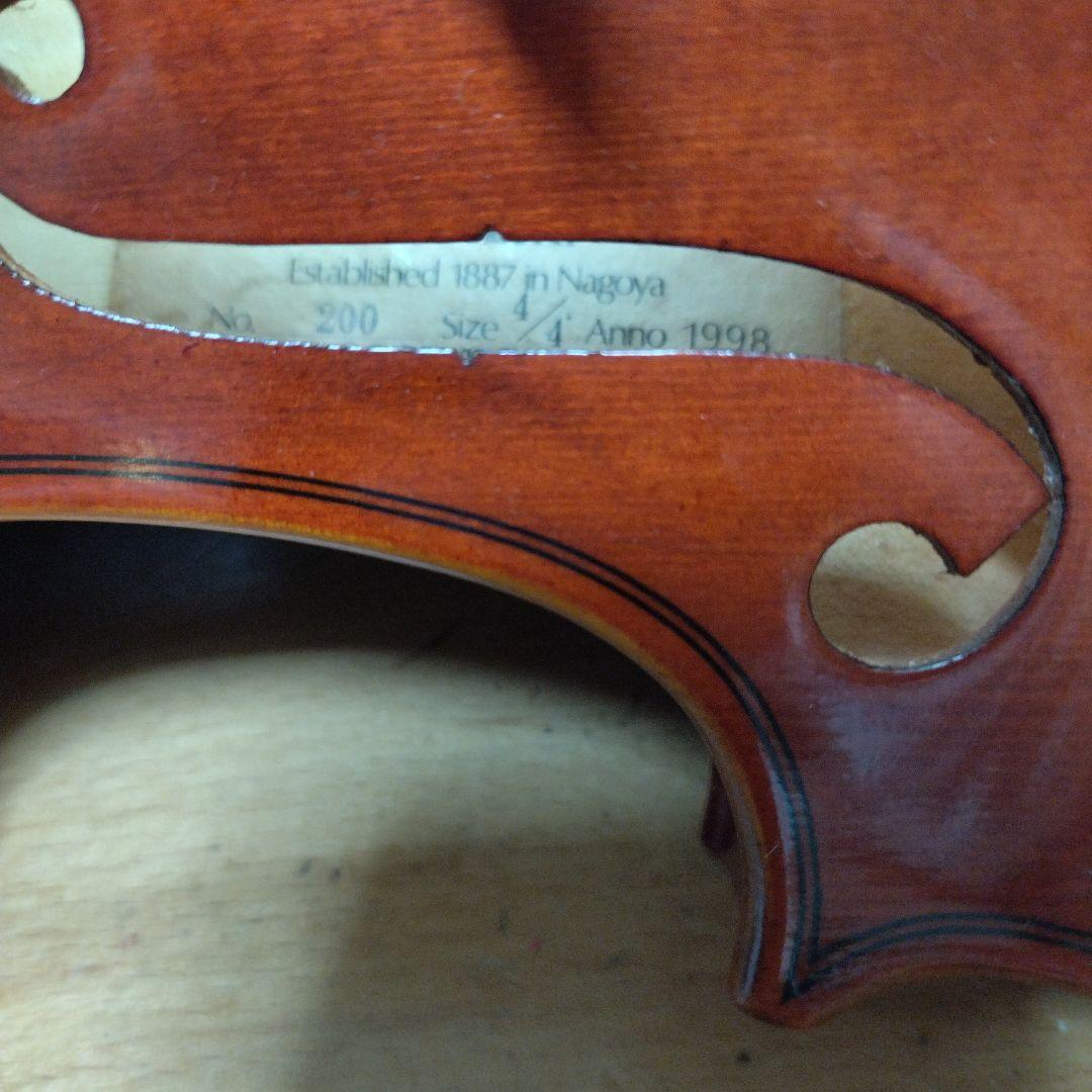 ♥大特価♥スズキバイオリン4/4 NO．200♥弓、ケース、松脂付き