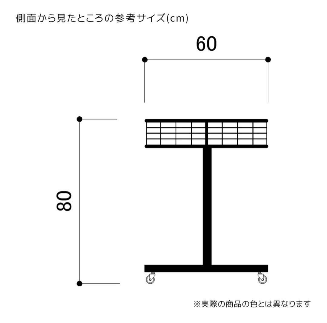 ストアエキスプレス 折りたたみワゴン ブラック 90cm 陳列棚 陳列 ワゴン