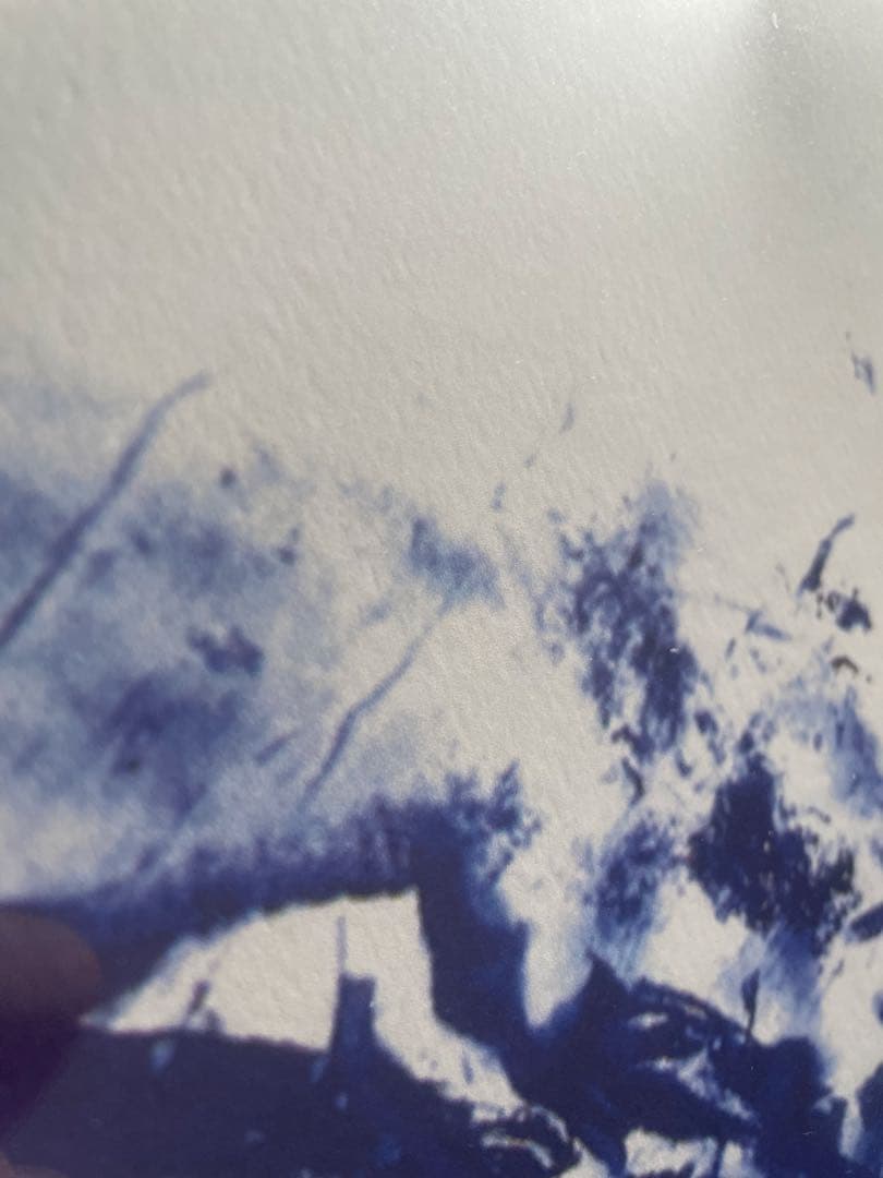 イヴ・クライン　アートポスター　額装　青