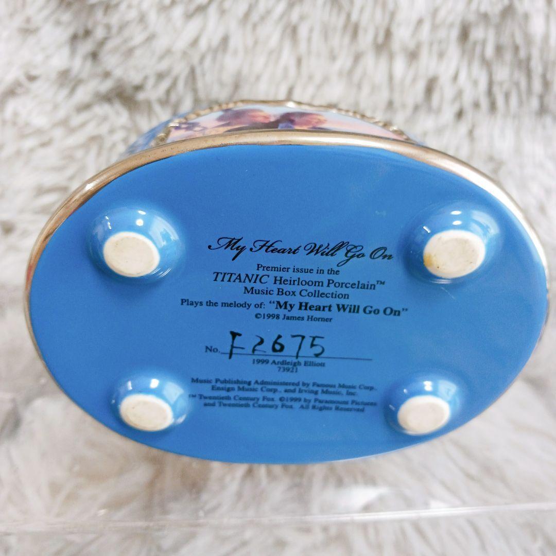 ❤️海外❤️ヴィンテージ アードリー・エリオット製✨タイタニック号✨オルゴール