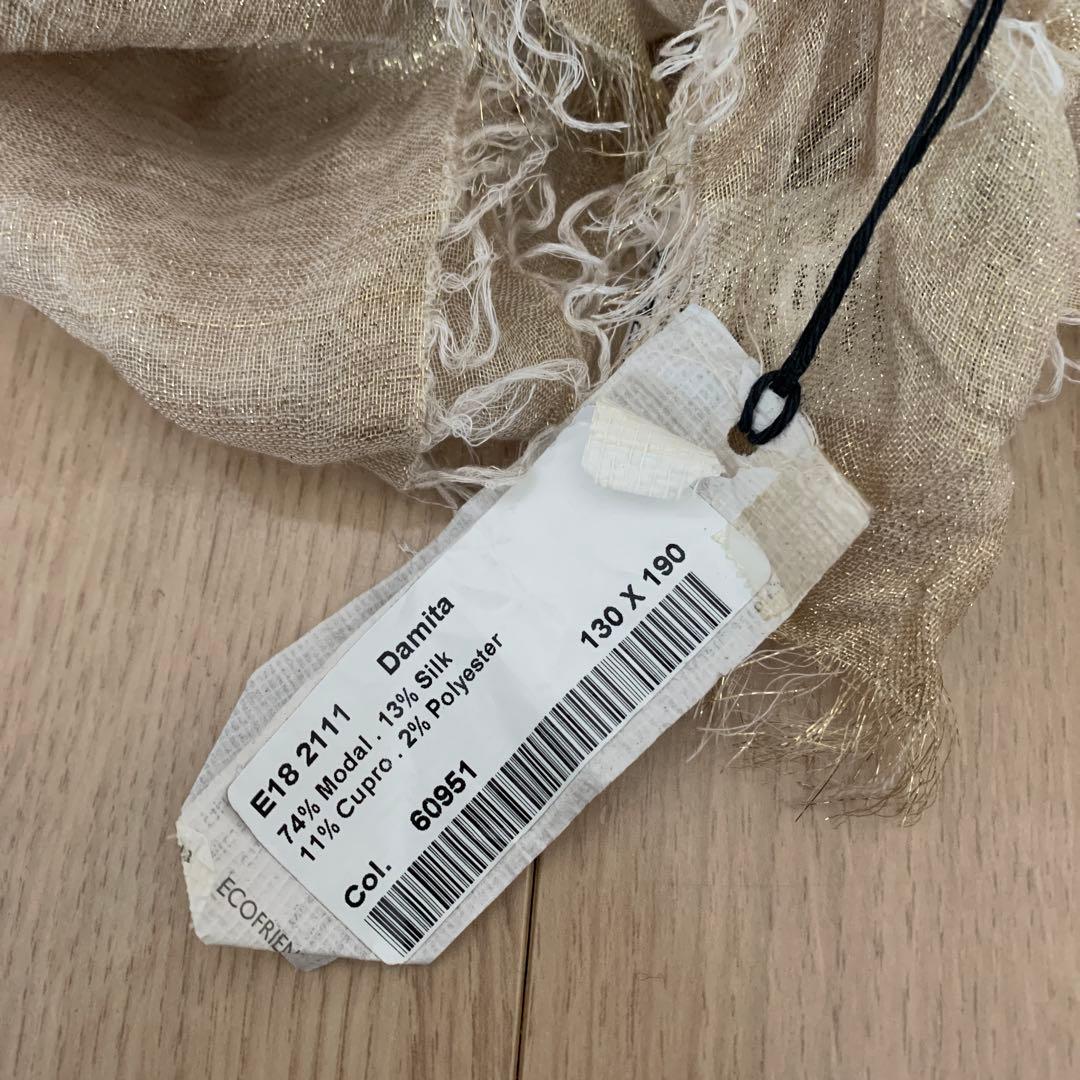 マ*7様 ファリエロサルティー　ストール　新品未使用タグ付き