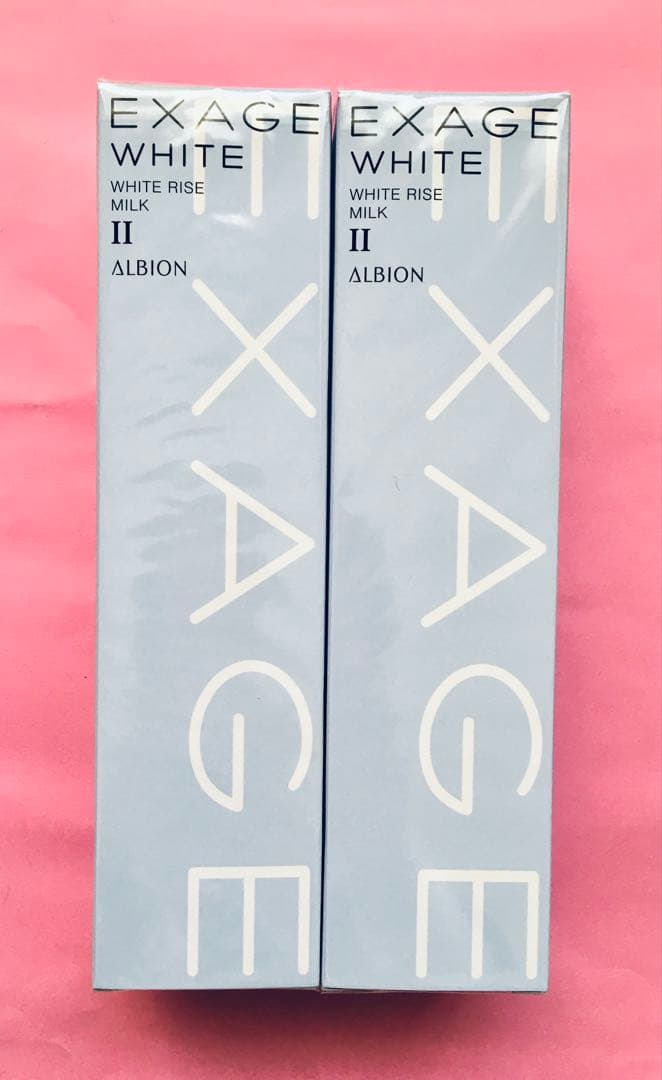 アルビオン　エクサージュホワイト　ホワイトライズミルク　Ⅱ 2本　正規品　新品