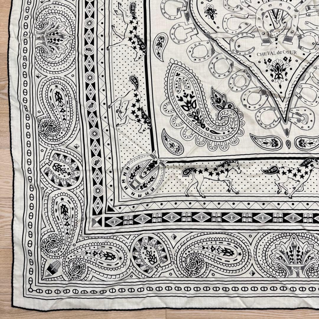 【HERMES】カレジェアン《シュヴァル・ドゥ・クール・バンダナ》