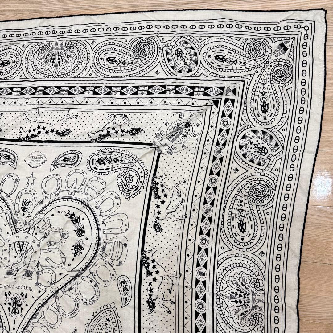 【HERMES】カレジェアン《シュヴァル・ドゥ・クール・バンダナ》