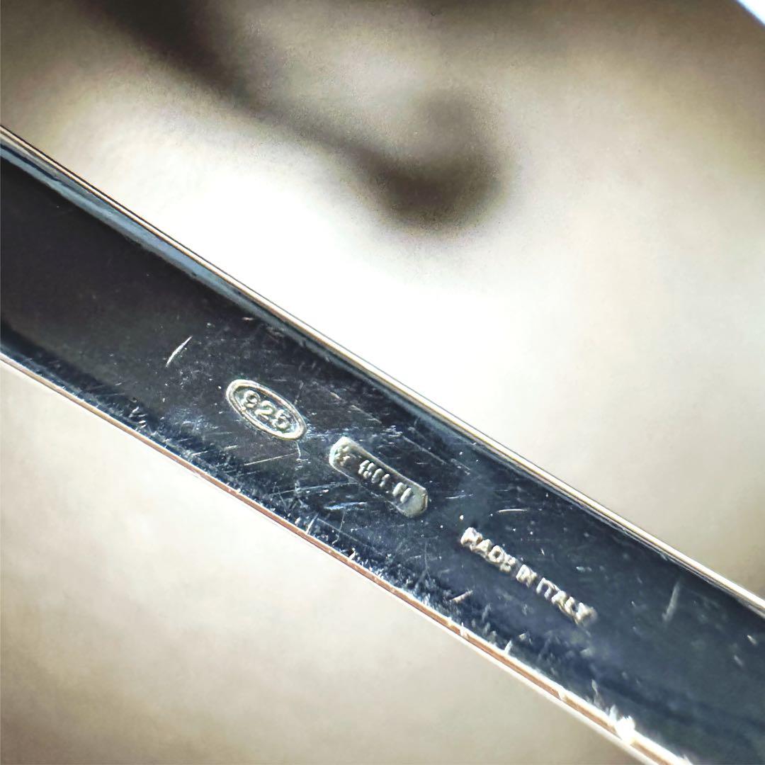 【購入者さま希望価格】美品 GUCCI プレート ブレスレット バングル 925