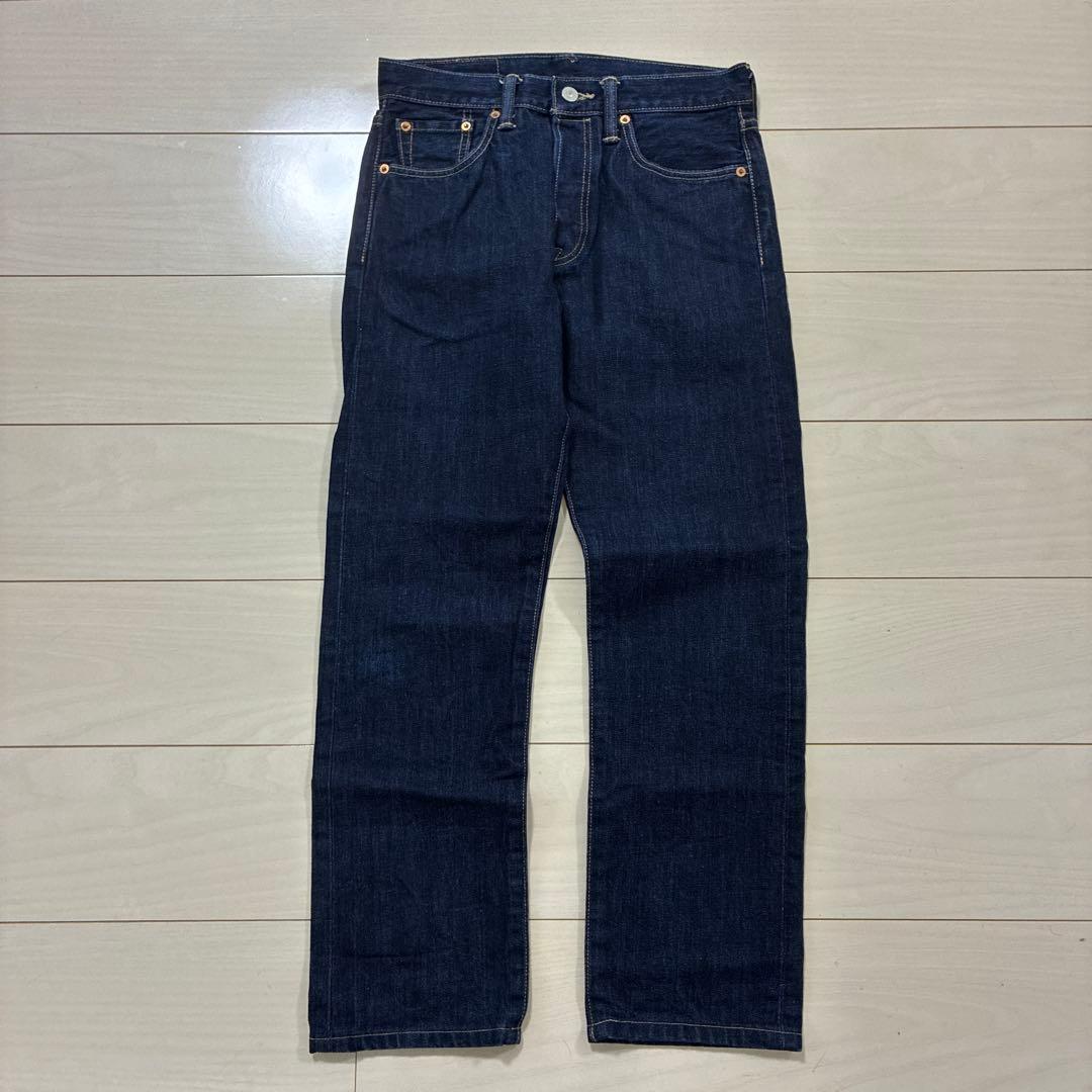 リーバイス 濃紺デニムセットアップ トラッカージャケット 501 W29