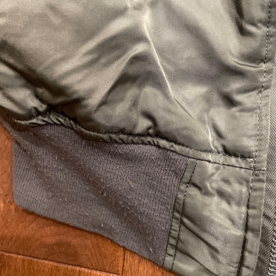 アルファ MA-1 フライトジャケット グランドクルー 短丈 USA製 90s