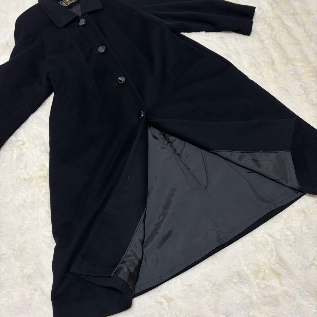 【美品】最高級 カシミヤ100% ロングコート　大きめ　13AR