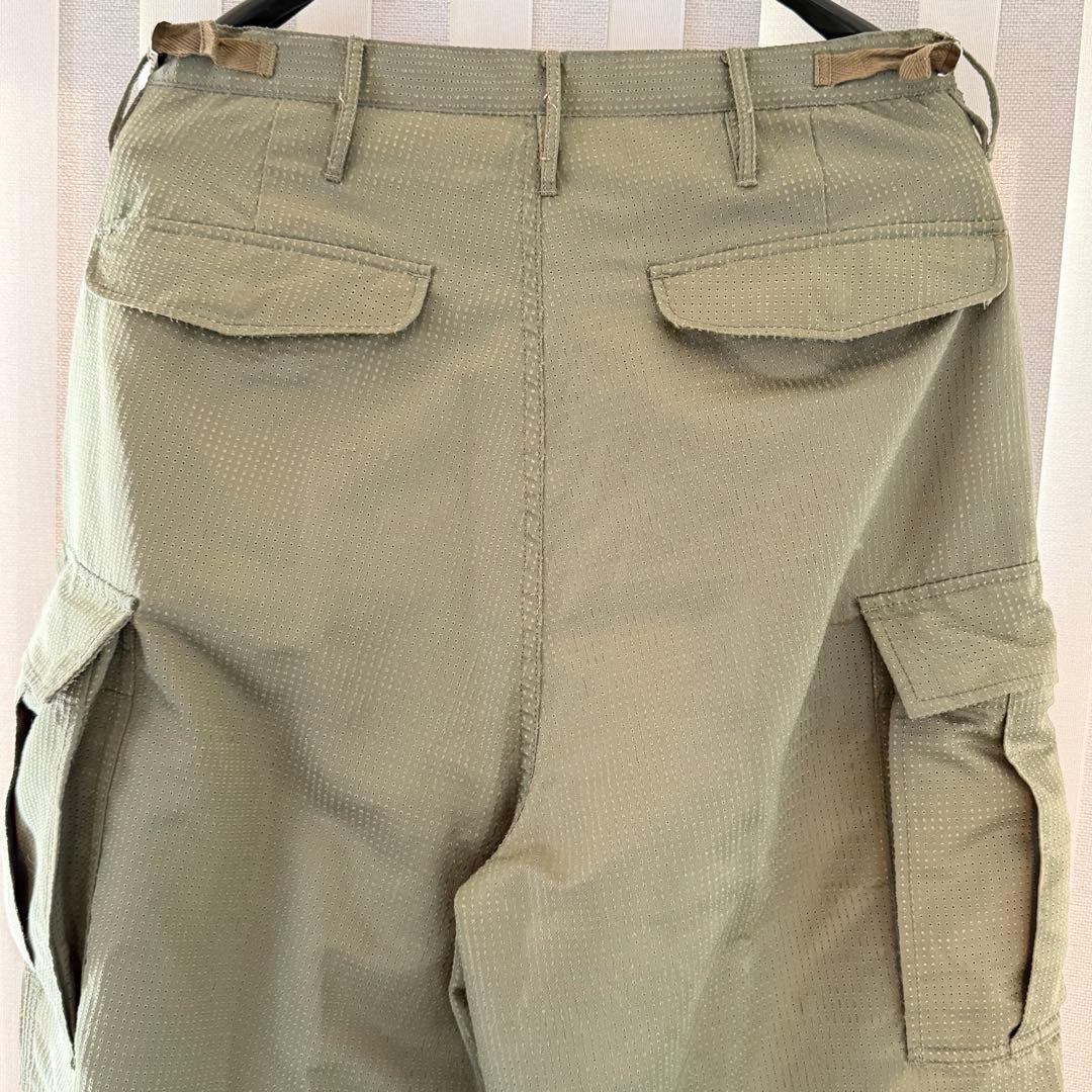 SUGARHILL Nylon Punching Cargo Trousers - メルカリ