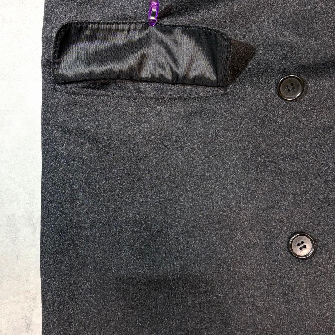 極美品✨ カシミヤ ロング チェスターコート ダブル ゆったり チャコグレー