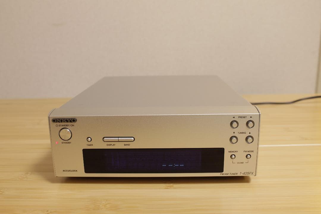 【ONKYO】T-405FX FM/AM チューナー アンテナ・電波時計ユニット