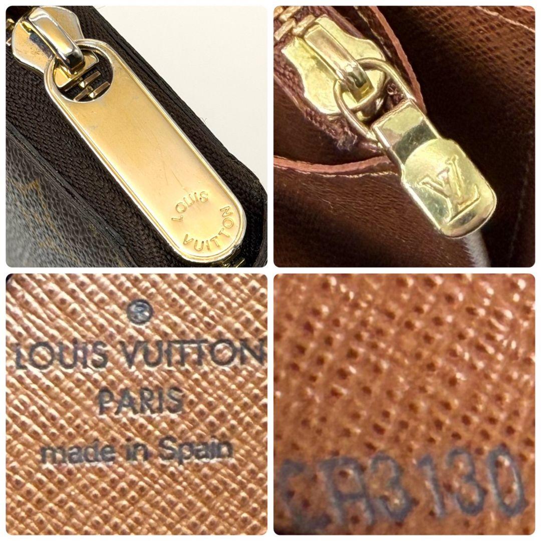 美品 ルイヴィトン モノグラム ジッピーウォレット ラウンドファスナー 財布