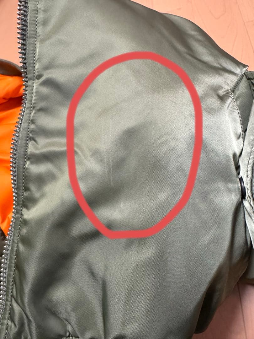 サ*人様 ALPHA MA-1 フライトジャケット