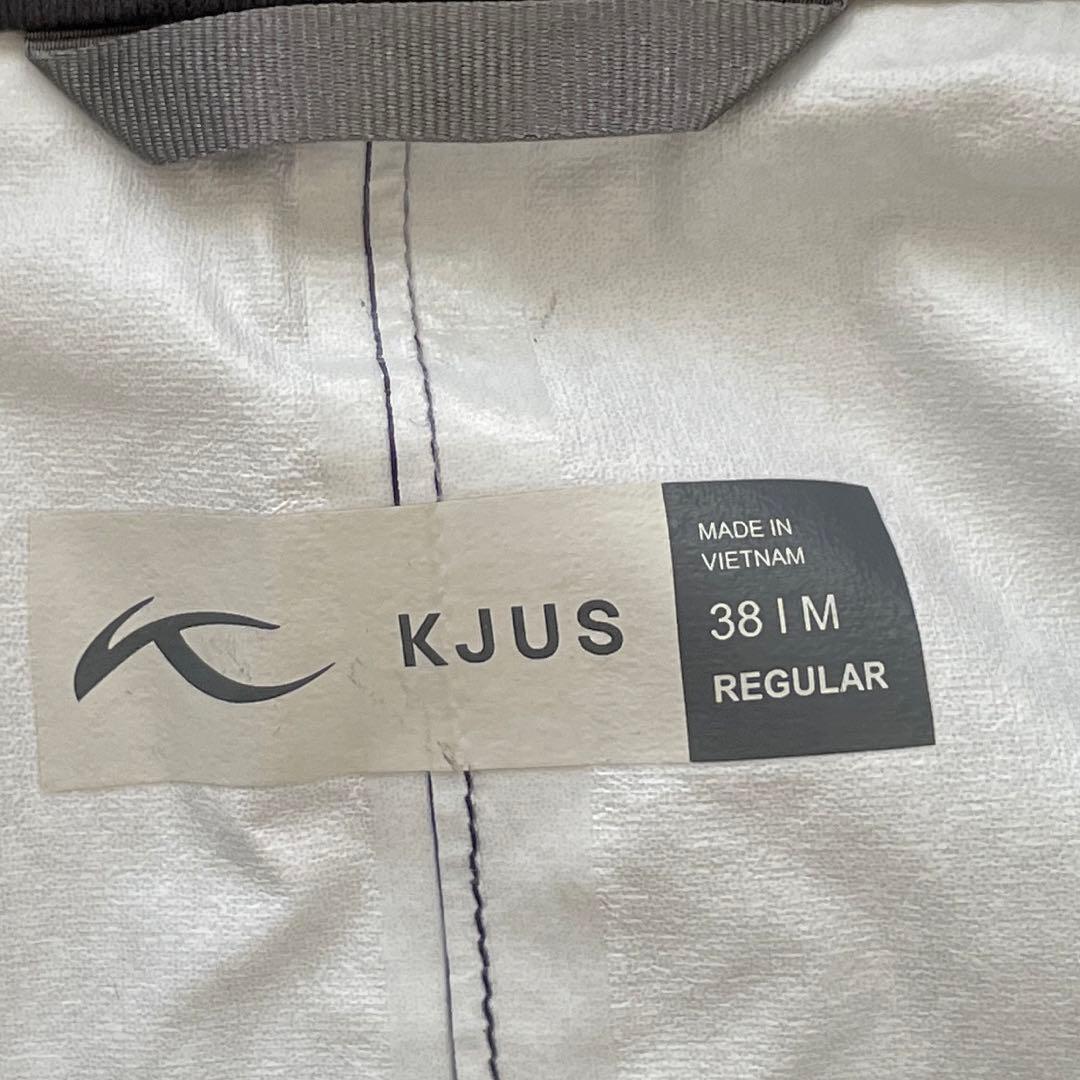 KJUSチュースレディース ゴルフ レインウェア セット　セットアップ　ネイビー