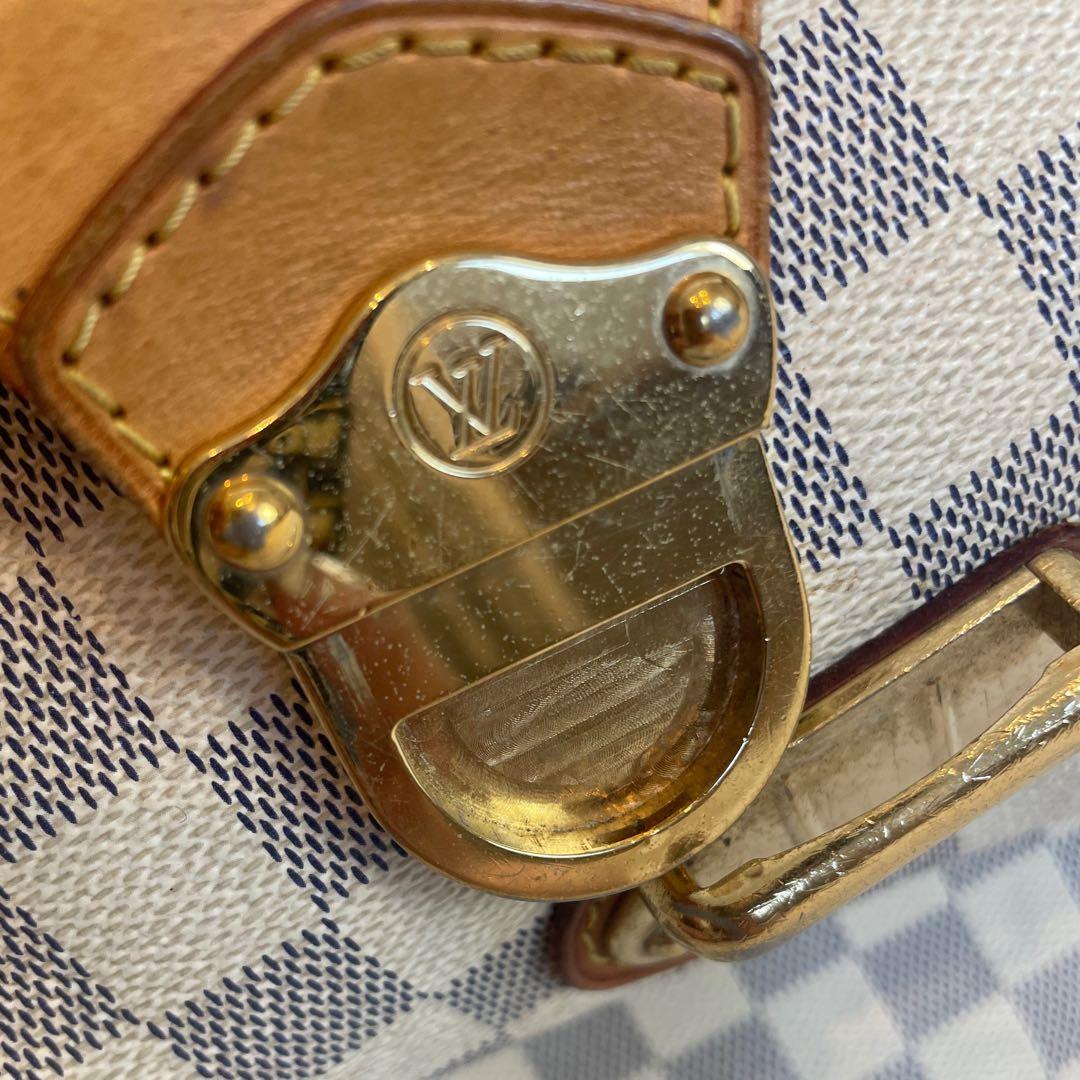 ［中古］ルイヴィトンストレーザPM ダミエアズールショルダーバッグ