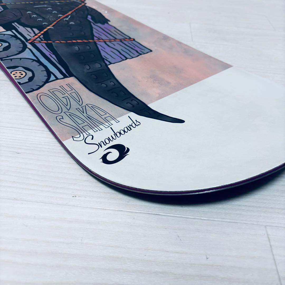 OGASAKA CT-IZ 156cm オガサカ スノーボード スノボ 板 ワニ