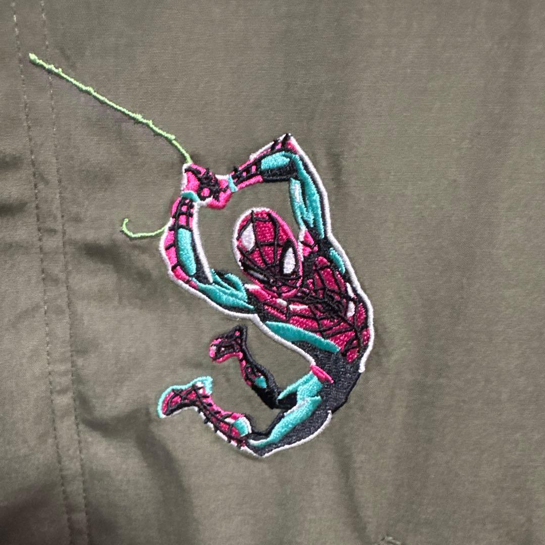 新品 graniph スパイダーマン スパイディ VS ヴィラン｜モッズコートM