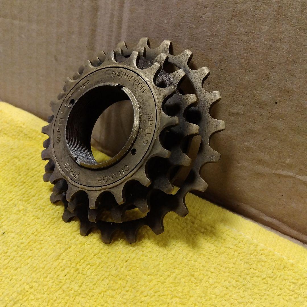 値下げ　ビンテージ　大日本　リヤスプロケット　３速