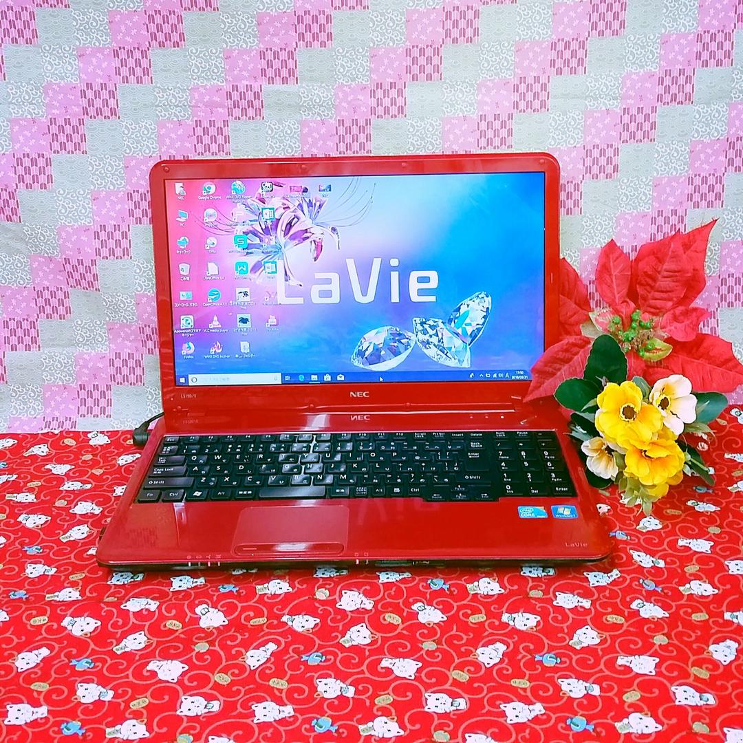 極上品！大容量５００G！高速CPUCorei3搭載！新型Win10搭載！動画編集