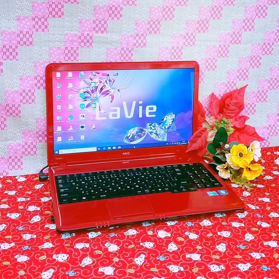 極上品！大容量５００G！高速CPUCorei3搭載！新型Win10搭載！動画編集