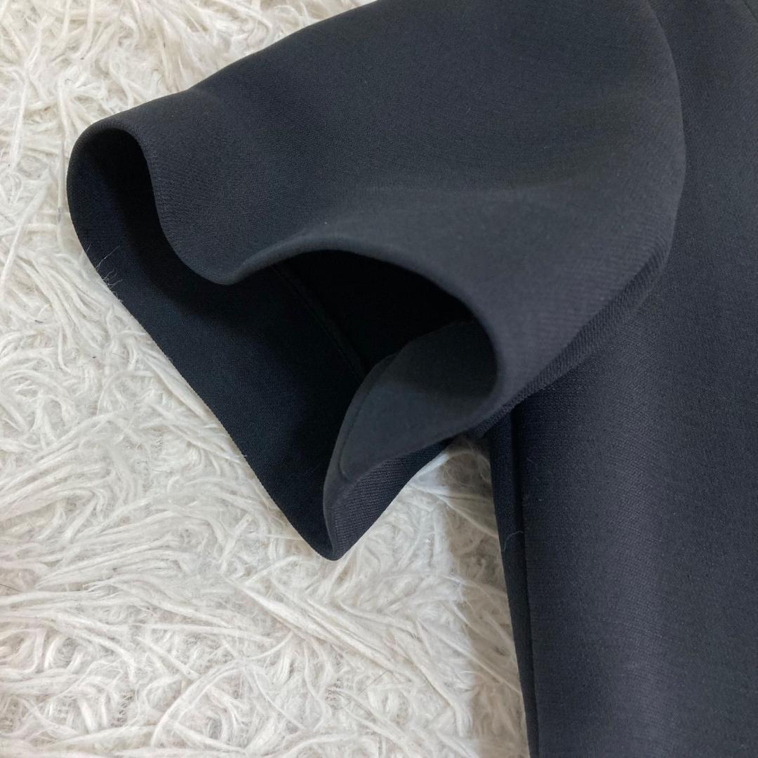 17442✨ルイヴィトン 金ボタン LVロゴ レース切替フレアワンピース