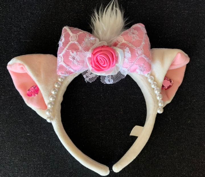 ディズニー マリーちゃん カチューシャ ローズ - メルカリ