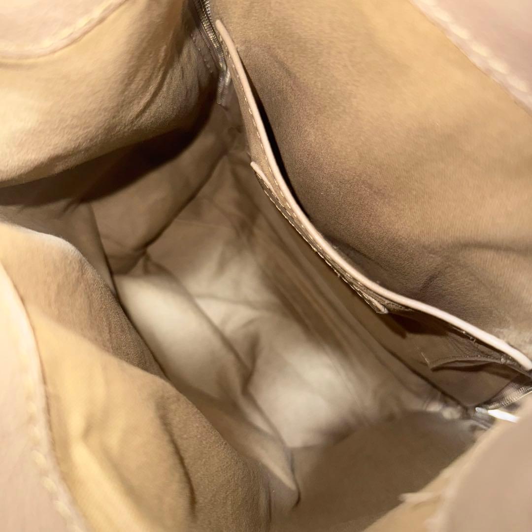 【マザーハウス】美品　ソウ バックパック グレージュ 本革 リュック