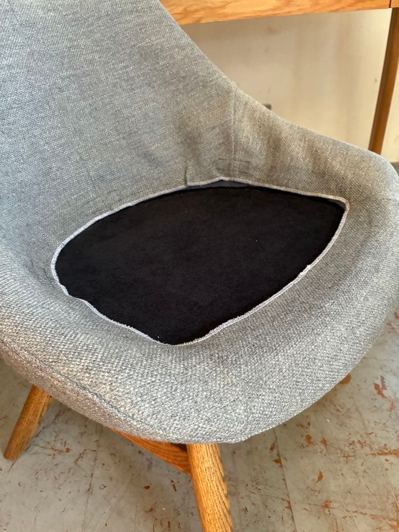 miminoko モモナチュラル M-ROUND CHAIR