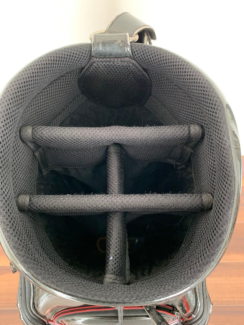 Titleist タイトリスト エナメル ゴルフ キャディバッグ 3点式