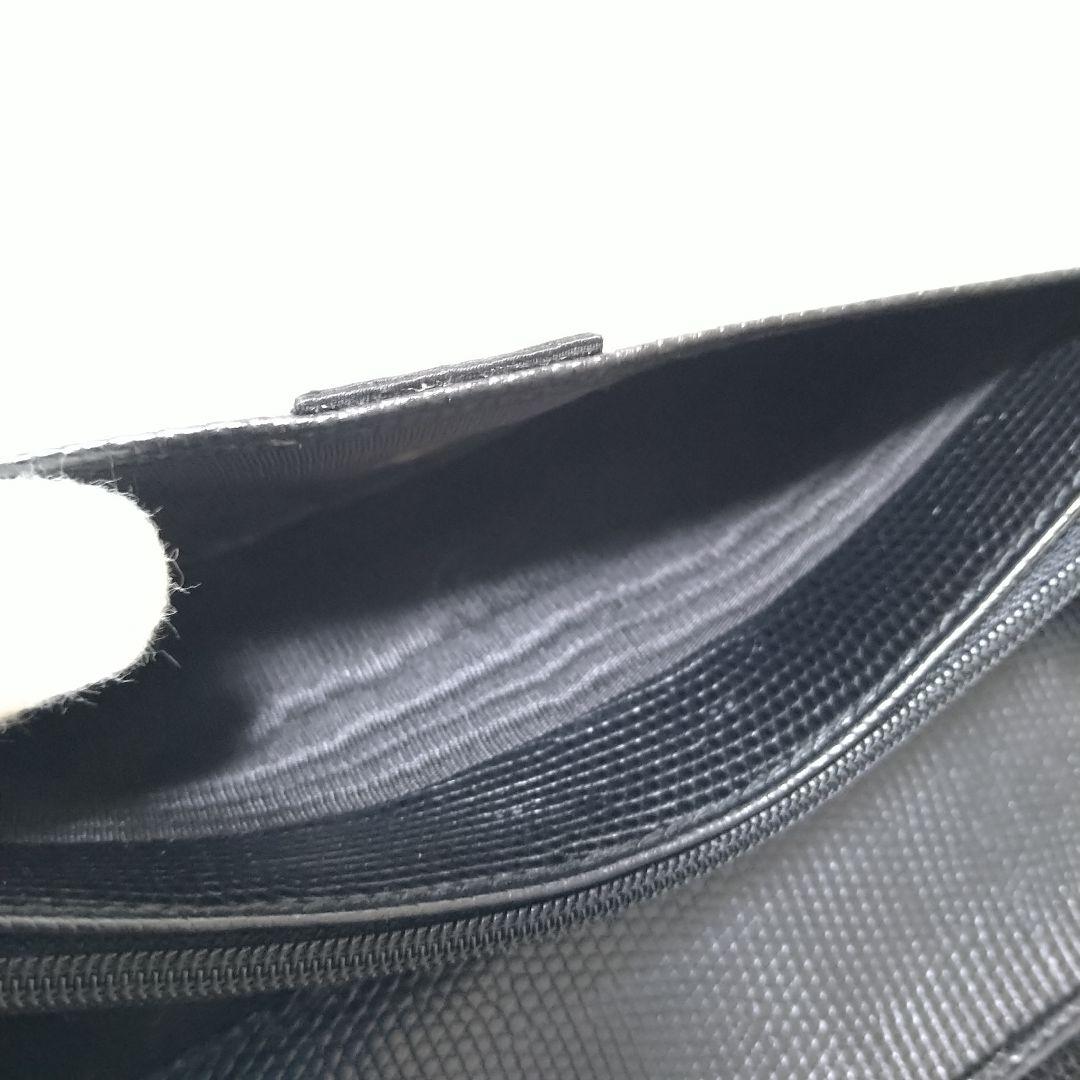 【極美品】Salvatore Ferragamo 長財布 ヴァラリボン ブラック