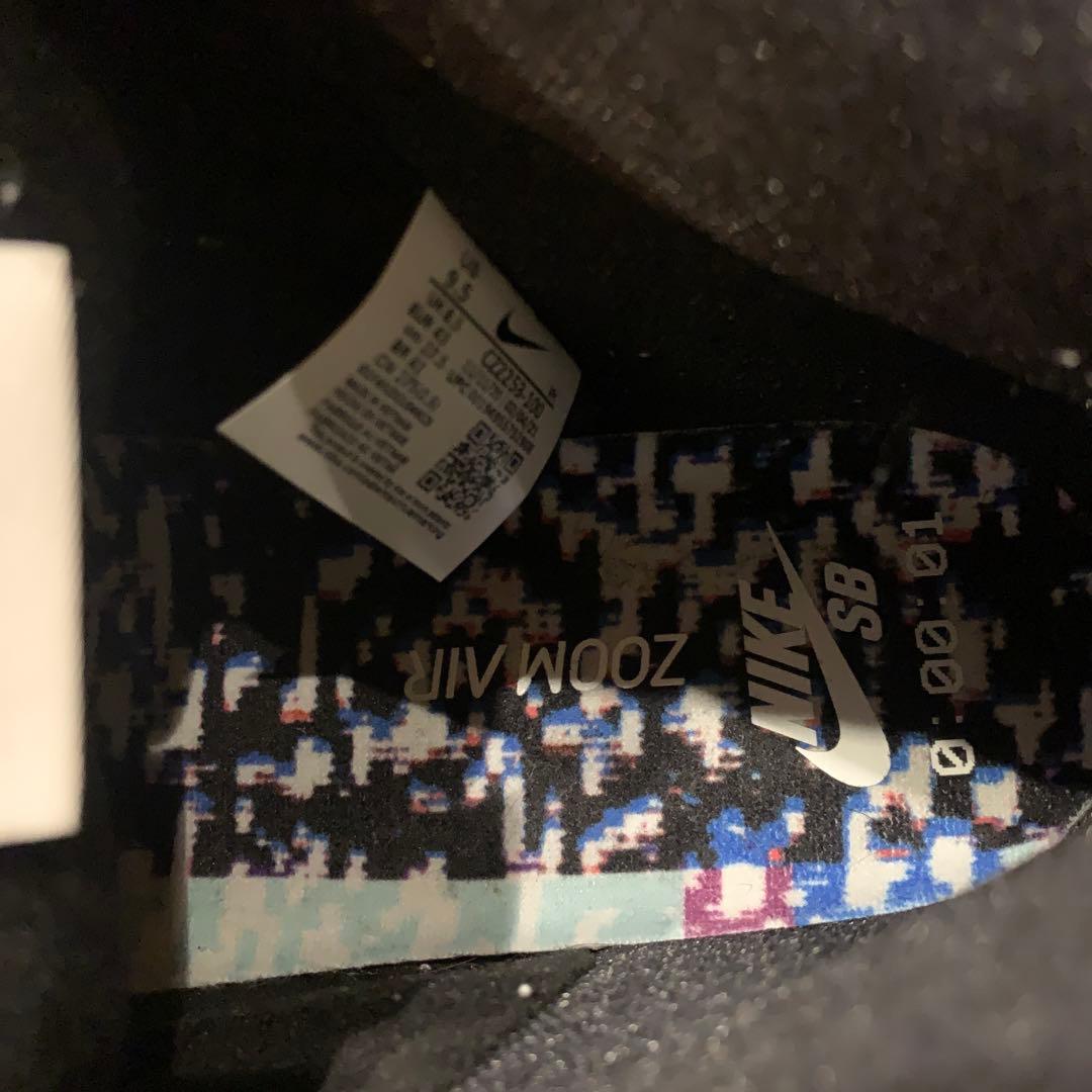 美品NIKE SB DUNK HIGH PROテレビテストパターン 27.5cm