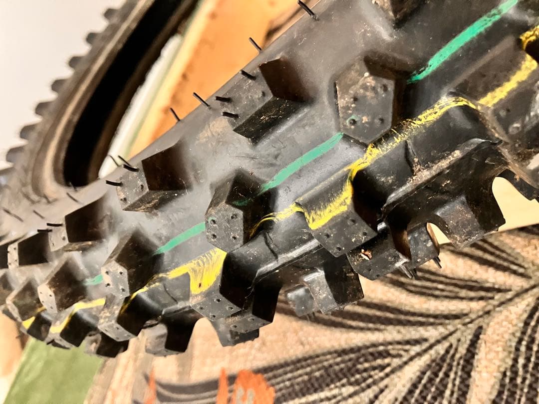 IRC M5B EVO 80/100-21 フロントタイヤ2本セット