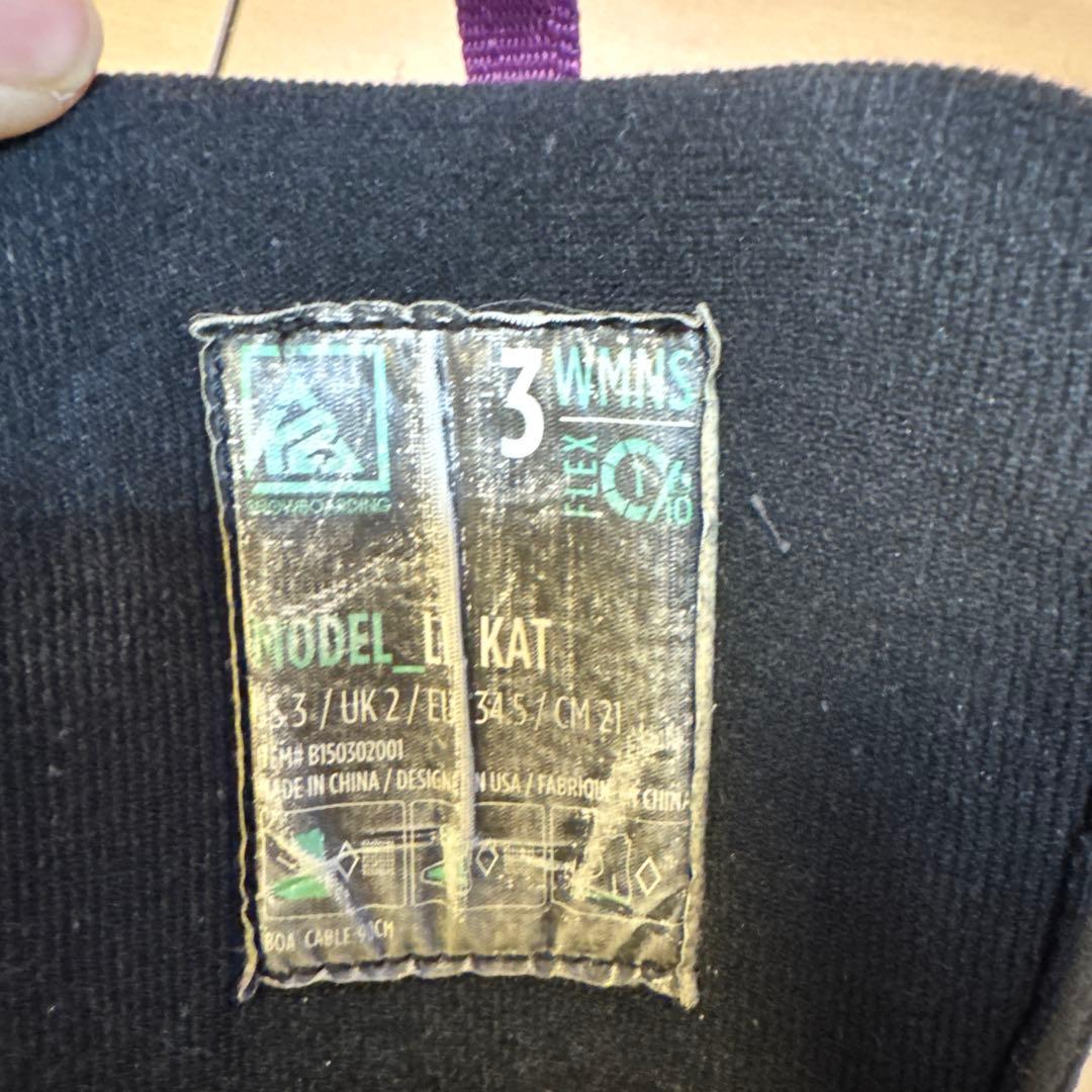 K2 Kaidi スノーボード ビンディング付き　ブーツセット