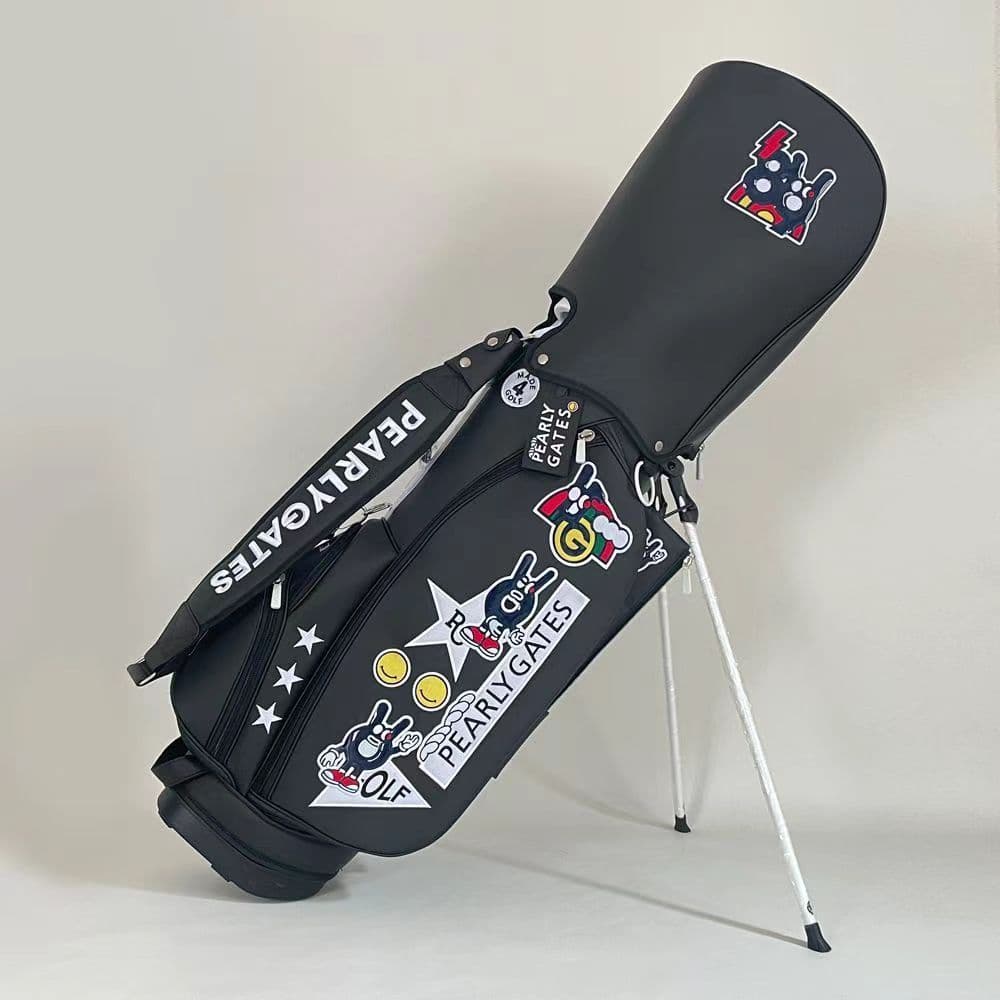 PEARLY GATES ブラックキャディバッグ