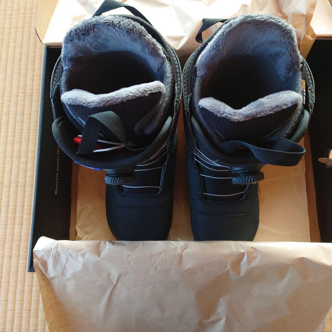 新品未使用　BURTONスノボーブーツ ルーラー　ボア　ワイド 黒 27.5cm