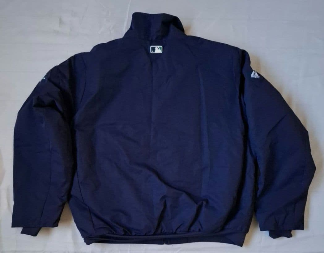 マリナーズ スタジャン MLB Majestic ネイビー 長袖 ジャケット