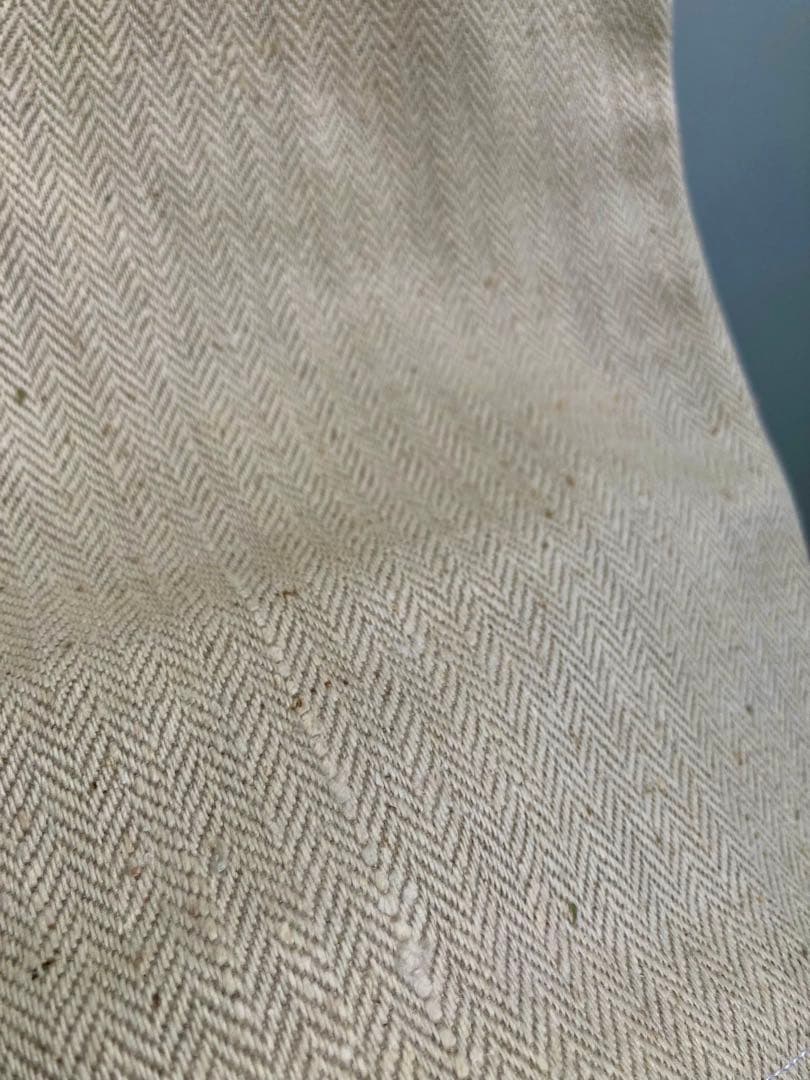 ジャケット・アウター 60s French Vintage Ecru HBT Butcher Coat