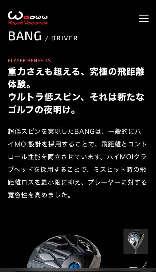 美品激安waoww BANG10度＋CRAZY VASUS SX 45.50㌅強