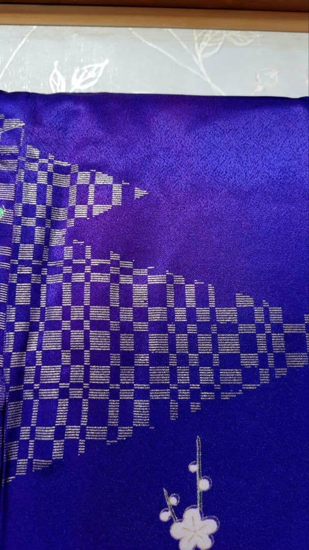 RK544洗える子供着物着丈130センチ裄丈58センチ7歳前後用ポリエステル