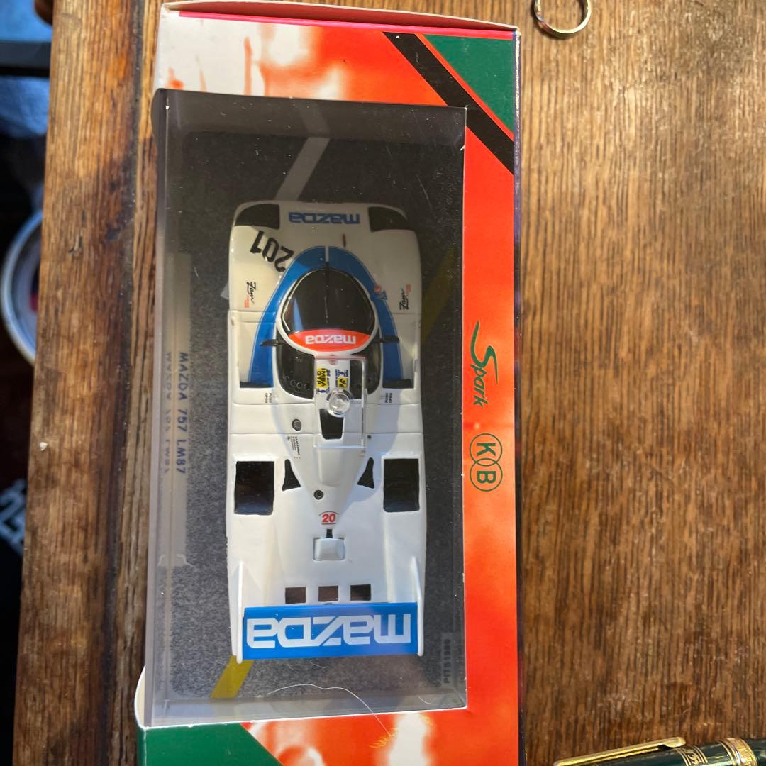 絶版 1/43 マツダ 757 LM87 ルマン24時間 1987 寺田陽次郎 - メルカリ