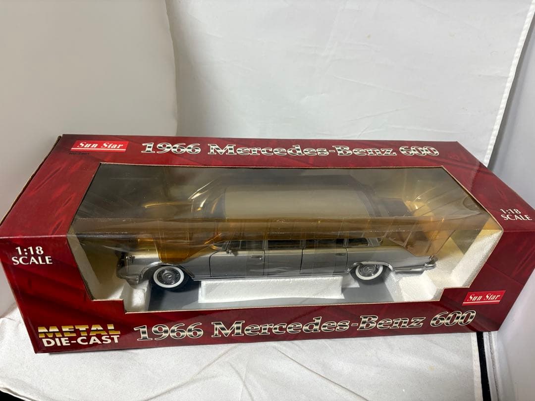 【巨大！1/18スケール】sunstar196メルセデス・ベンツ600 格安