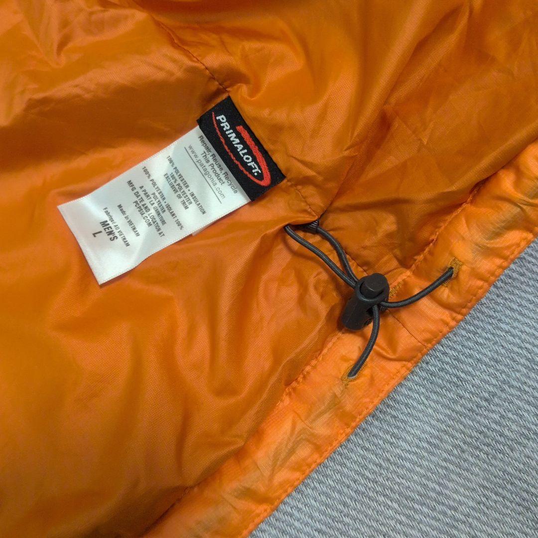 パタゴニア ナノパフ フーディ メンズ Lサイズ オレンジ 2011年製