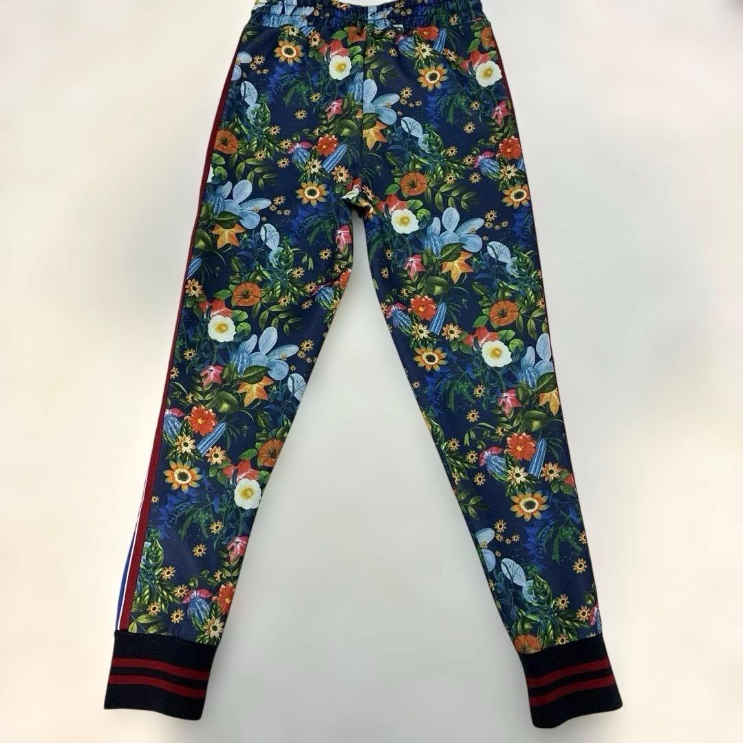 希少 ZARA トラックジャケット サイドライン ボタニカル セットアップ 総柄