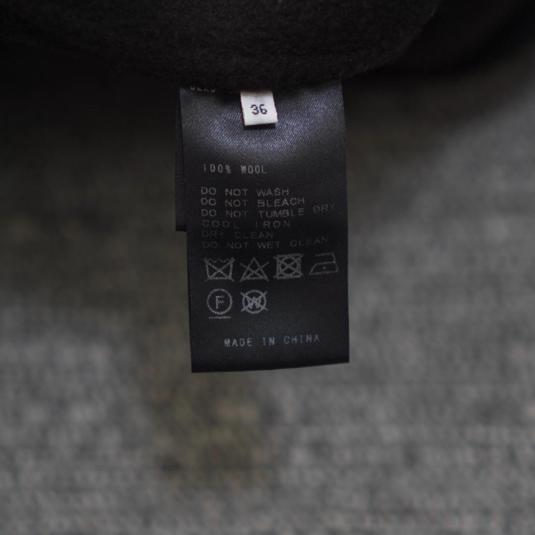 Plage ハミルトンテーラードコート 36 ブラック プラージュ