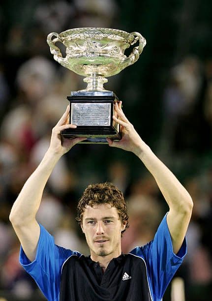 アディダス　テニスウェア　サフィン着用モデル　2005　全豪