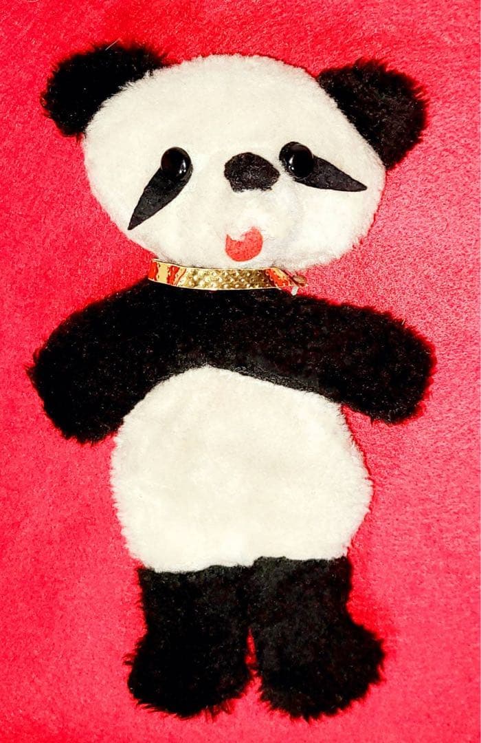 稀少1970年代上野動物園パンダぬいぐるみ人形フィギュア昭和レトロ玩具