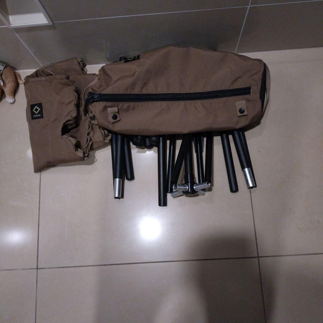 ヘリノックス タクティカル ベンチ 2人用 スノーピーク コールマン ロゴス